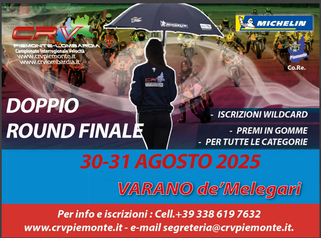 TASSA FEDERALE ISCRITTI CRV BASIC ULTIMO ROUND VARANO
