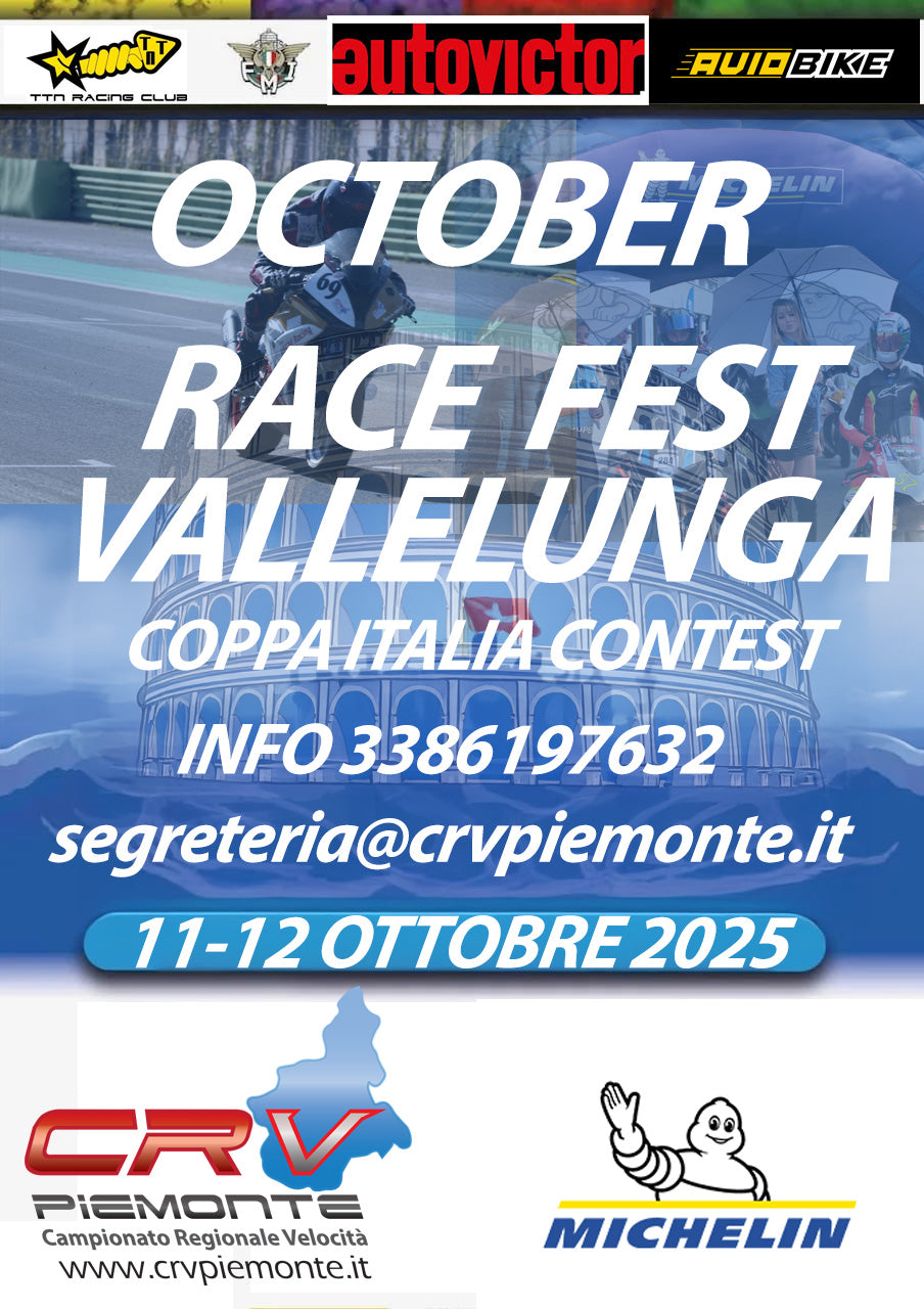 GARA CRV MICHELIN VALLELUNGA 11-12 OTTOBRE